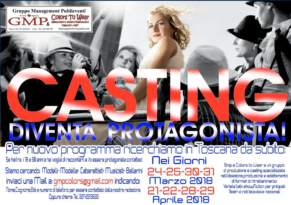 Via al casting per programma televisivo QuiLivorno.it