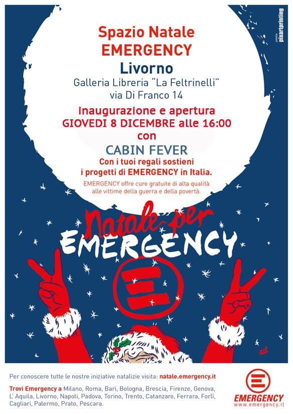 Emergency Regali Di Natale.Mercatino Di Natale Di Emergency In Via Cairoli Quilivorno It
