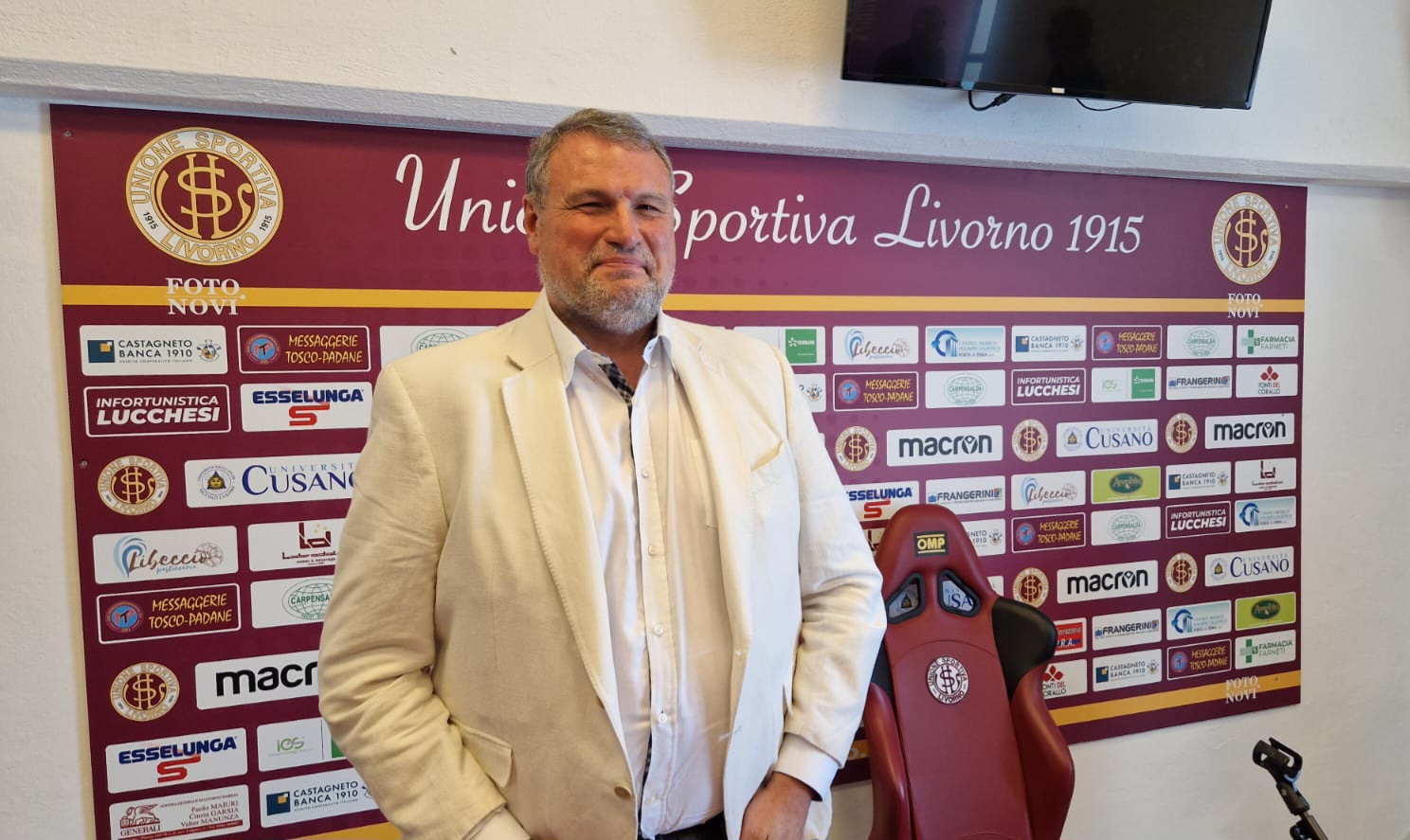 Ufficiale. Us Livorno 1915, Favarin allenatore e Pinzani ds - QuiLivorno.it