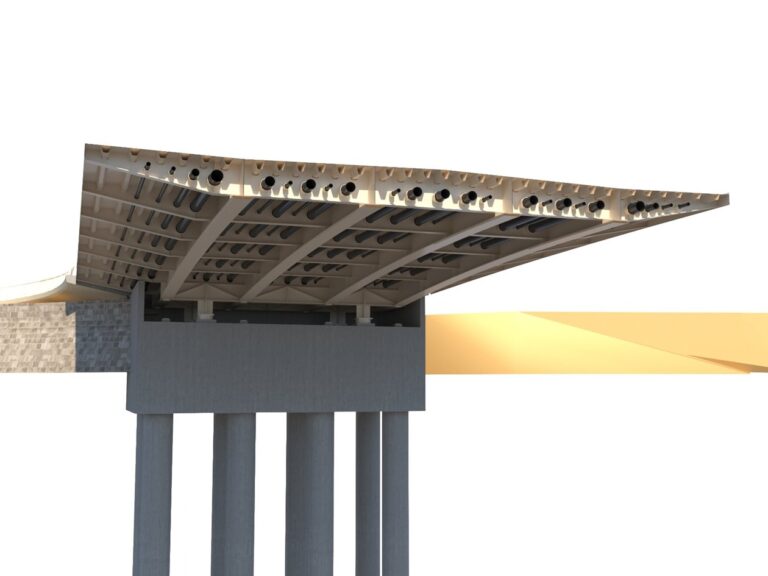 L'impalcato senza corten