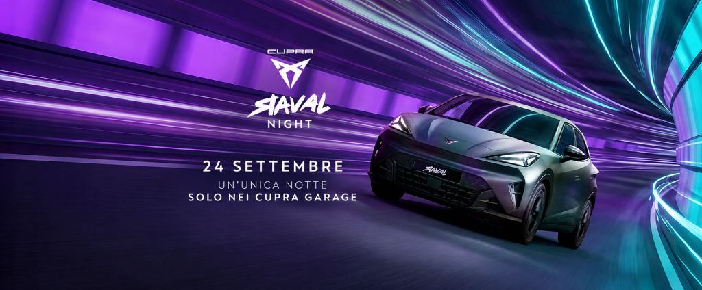 Cupra Raval Night, la nuova Raval arriva da Scardigli
